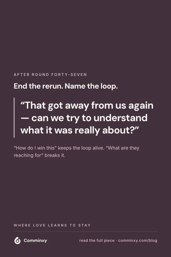 Script card: that got away from us again — can we try to understand what it was really about?